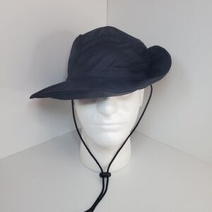 Eddie Bauer Nylon Fishing Sun Shade Wetheredge Hat Adjustable Dark Gray Sz S/M